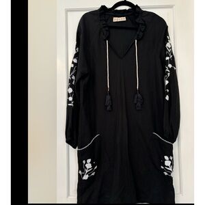 Dolan Anthropologie Embroidered Dress